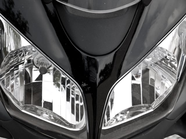 Symmetrie an einem Motorroller