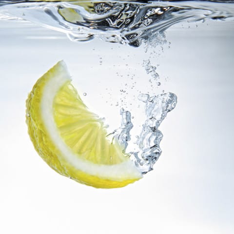 lemon water