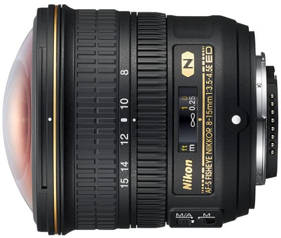 Nikon 8-15 mm Fisheye-Zoom