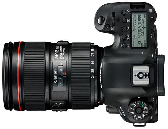 Canon EOS 6D Mark II Top