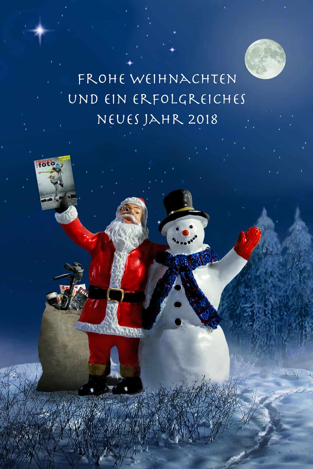 d-pixx-Weihnachtskarte von Dieter Tammen