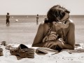 Klaus Wäscher „Am Strand“