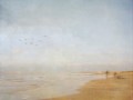 Maria Menze, „Angeln am Strand“, k. A.