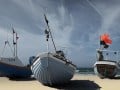 Karen Falck, „Boote am Strand“, Fujifilm X-T10