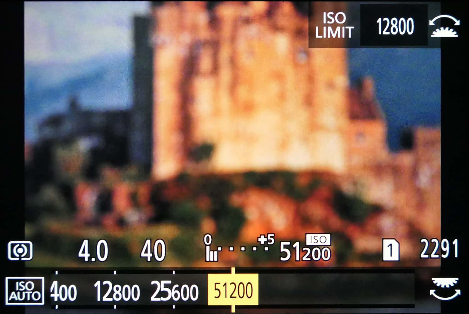 Panasonic Lumix Sucheranzeige