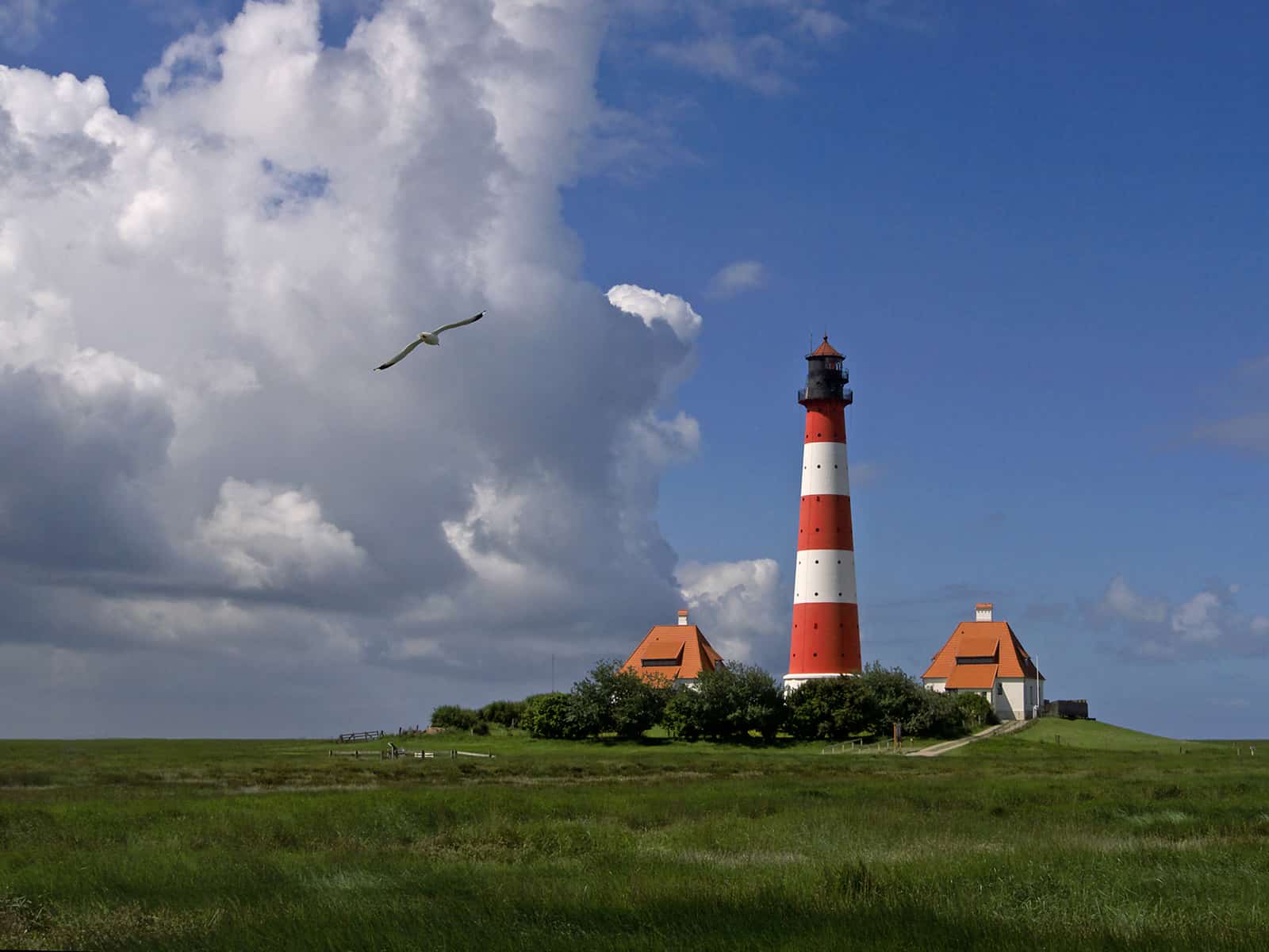 Leuchtturm Westerhever Sand