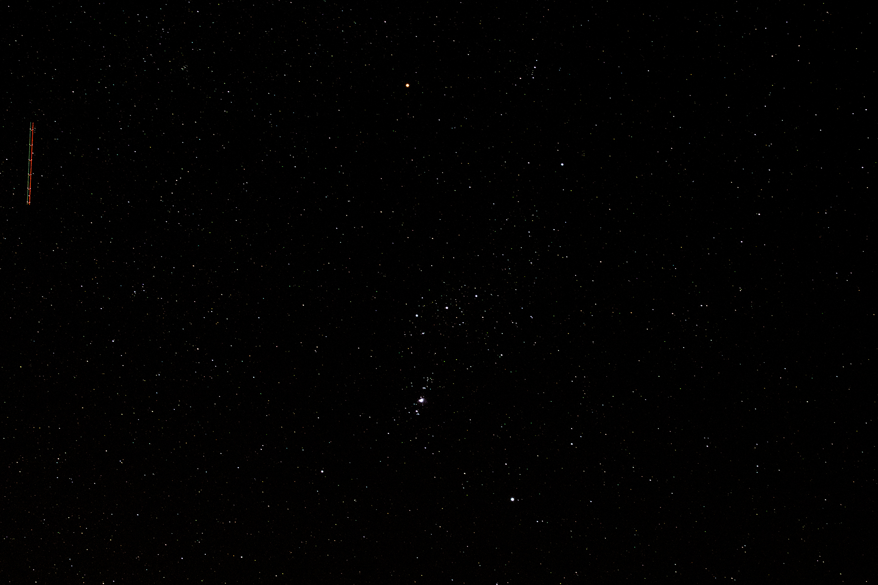 Nachthimmel mit Orion