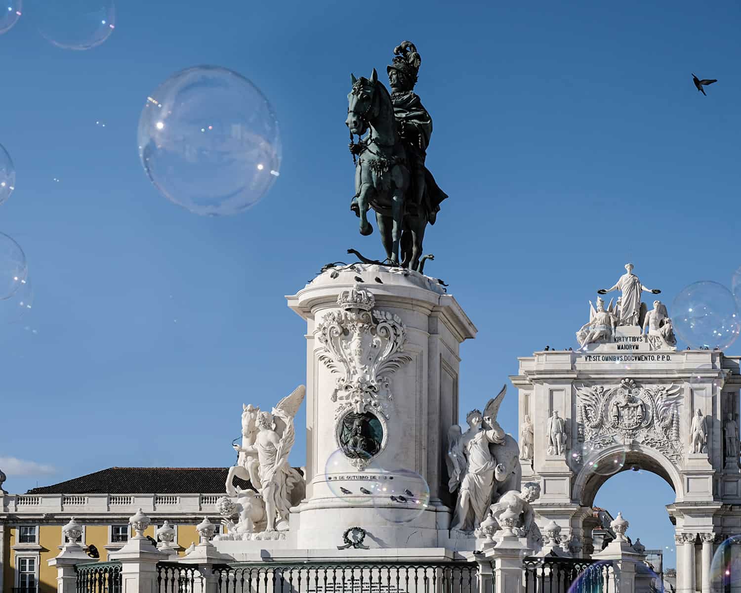 Reisefotografie, Denkmal in Lissabon