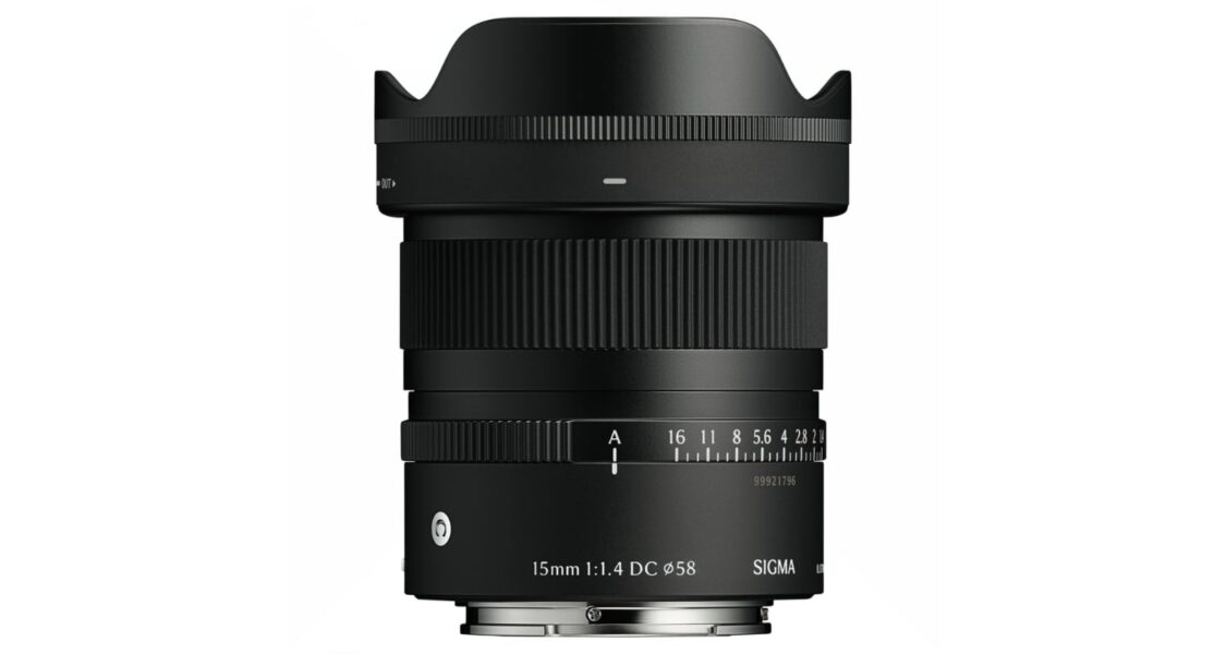Sigma 15mm F1.4 DC | Contemporary