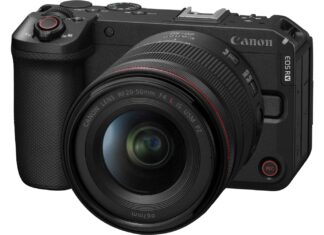 Für Videos: Canon EOS R6 V Canon EOS R6 V