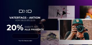 DxO Vatertagsaktion