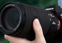 Sony FE 100 - 400mm F5.6-8
