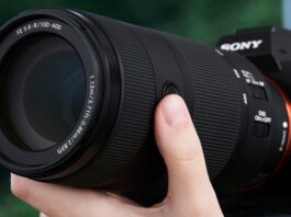 Sony FE 100 - 400mm F5.6-8
